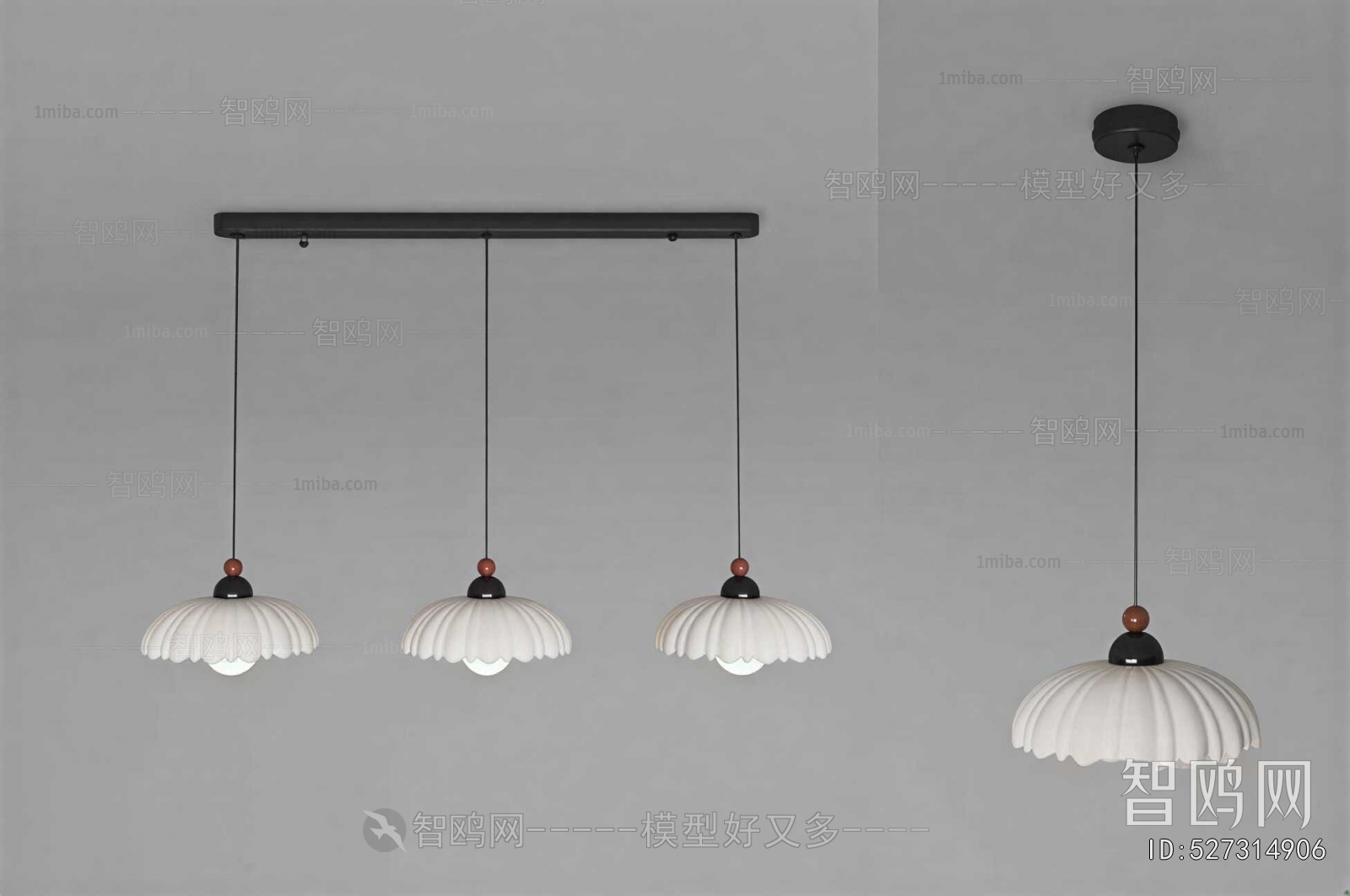 Modern Long Chandelier