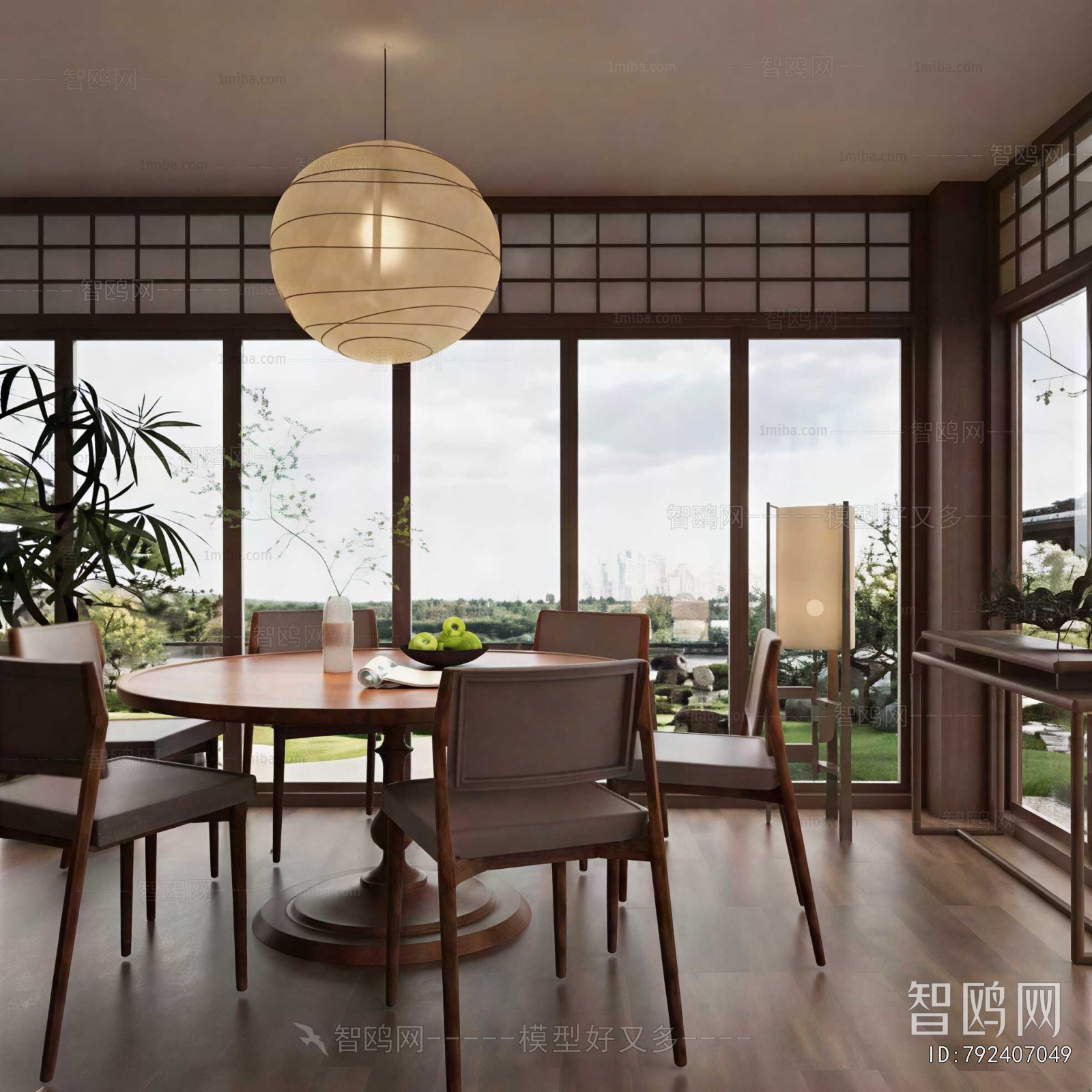 New Chinese Style Dining Room