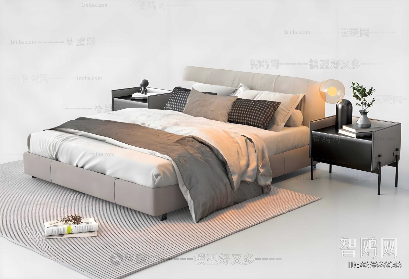 Modern Double Bed