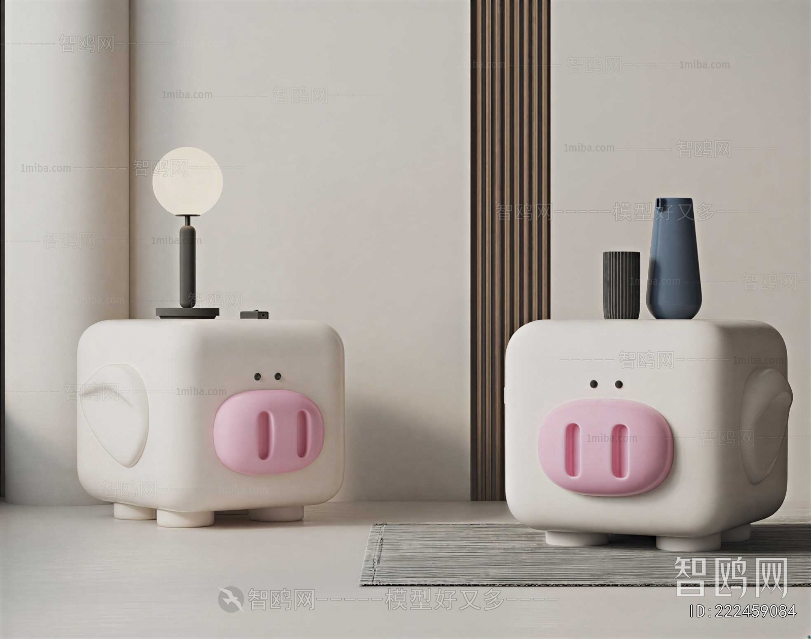 Modern Bedside Cupboard