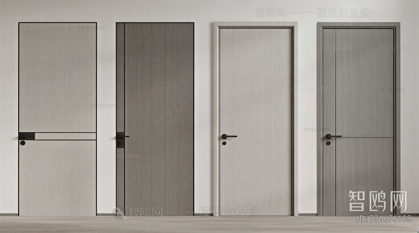 Modern Single Door