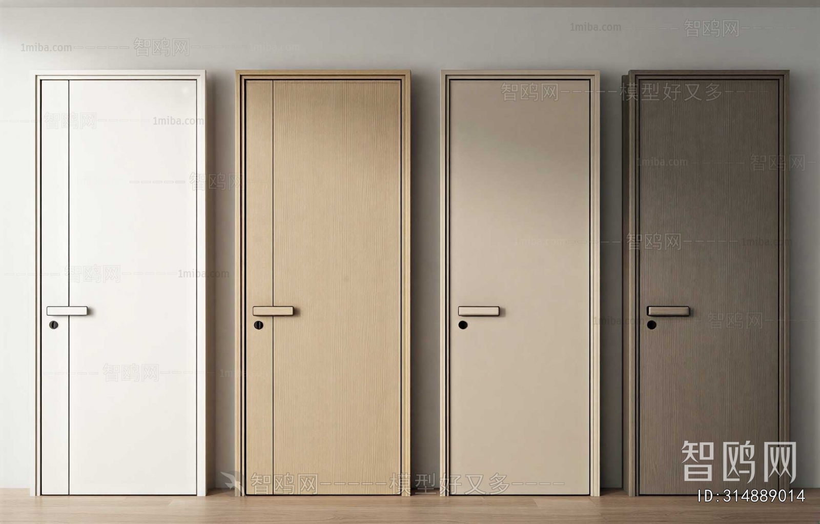 Modern Single Door