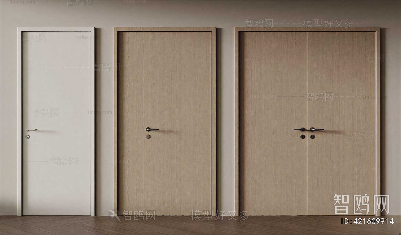Modern Single Door