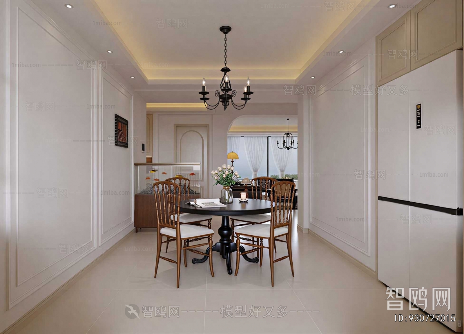 French Style Dining Room