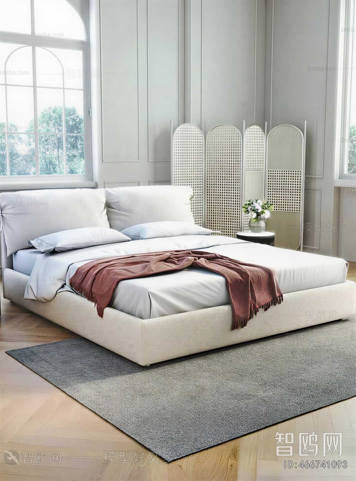 Modern Double Bed