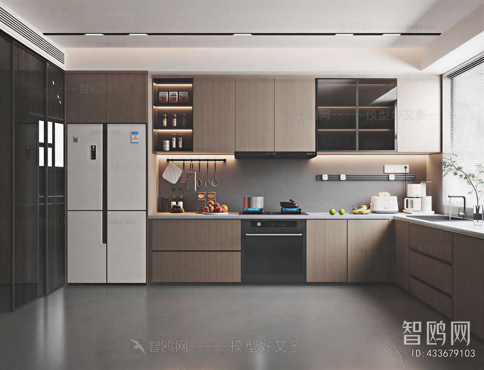 Modern The Kitchen