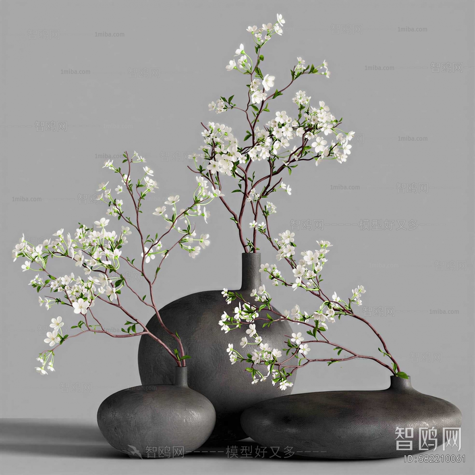 New Chinese Style Flower Arrangement