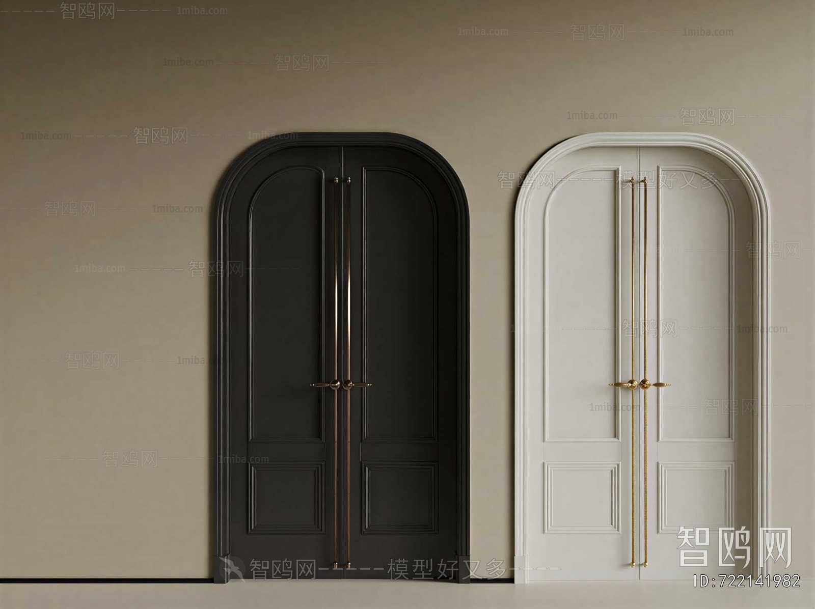 French Style Double Door