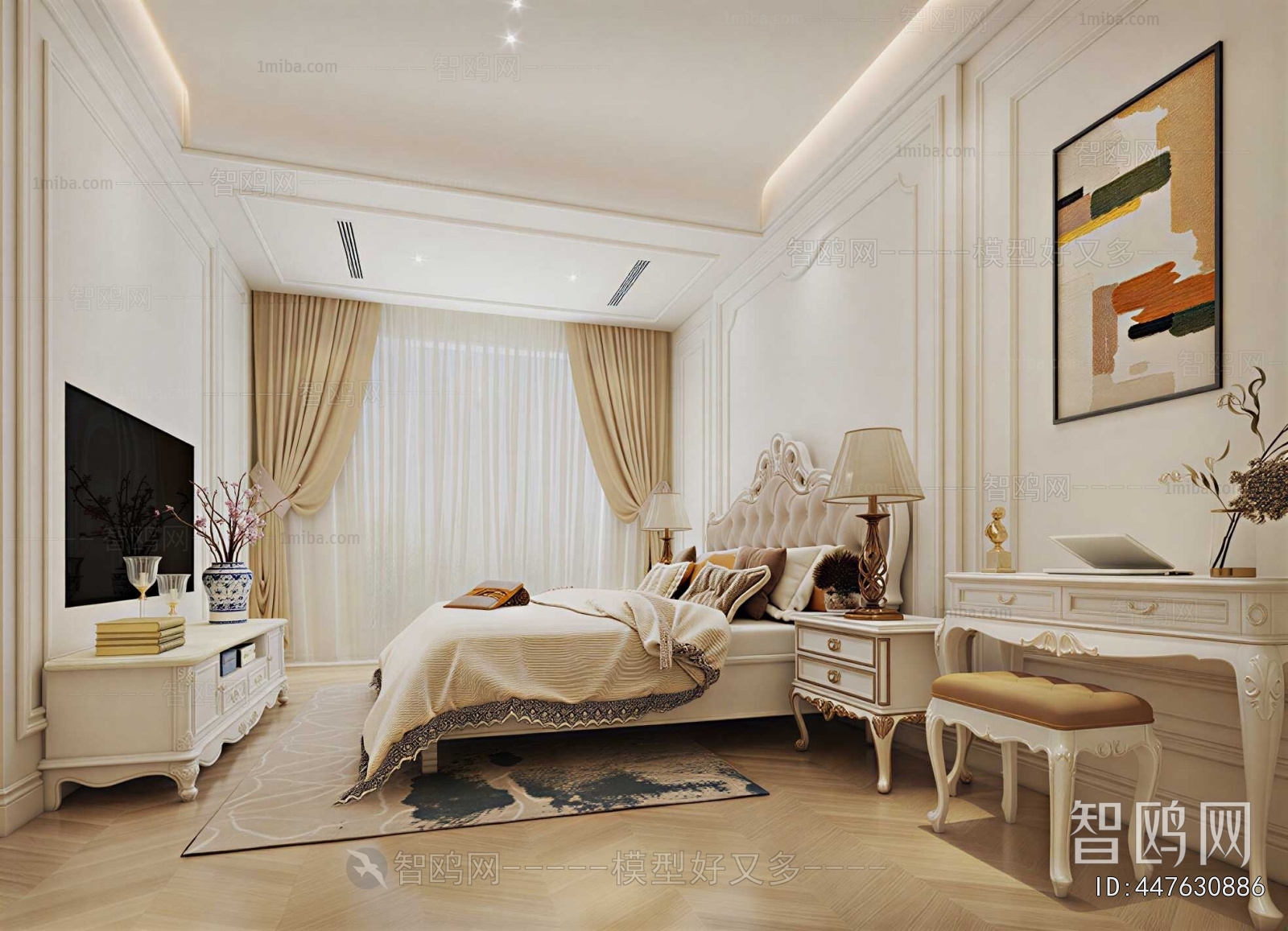European Style Bedroom