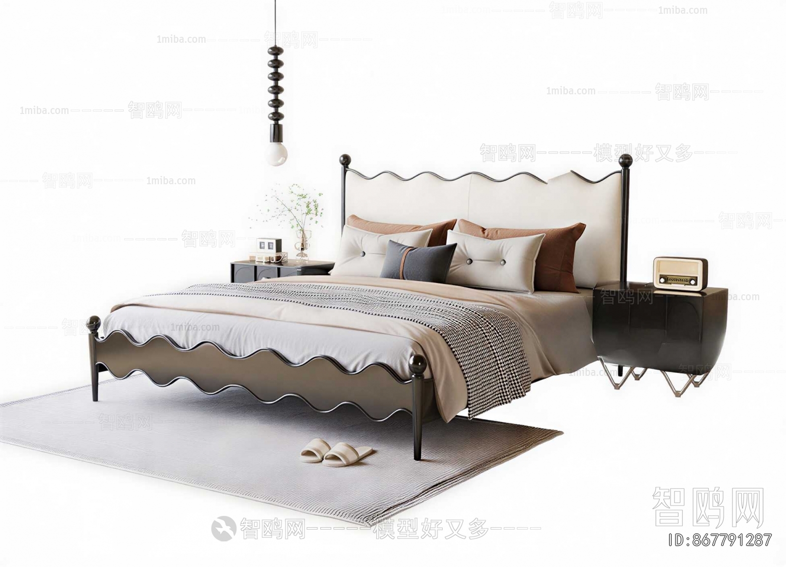 Modern Double Bed