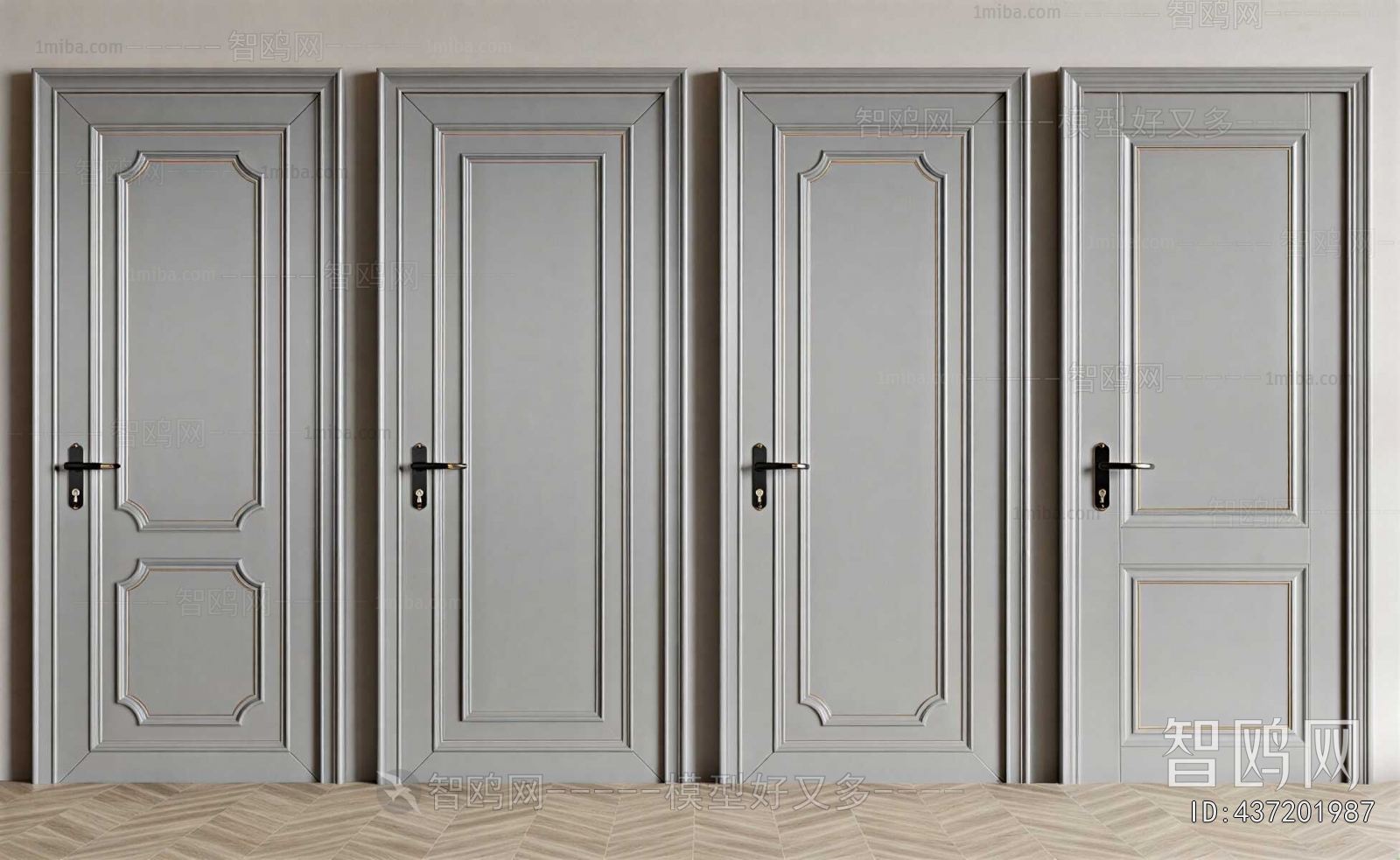 American Style Single Door