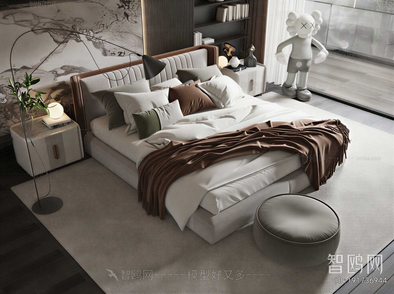 Modern Double Bed
