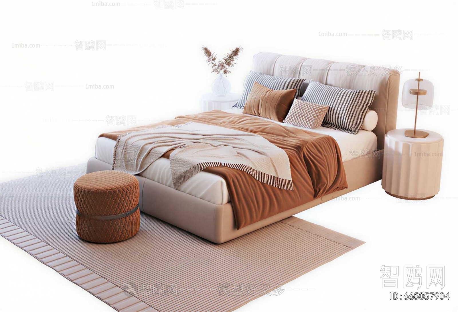 Modern Double Bed