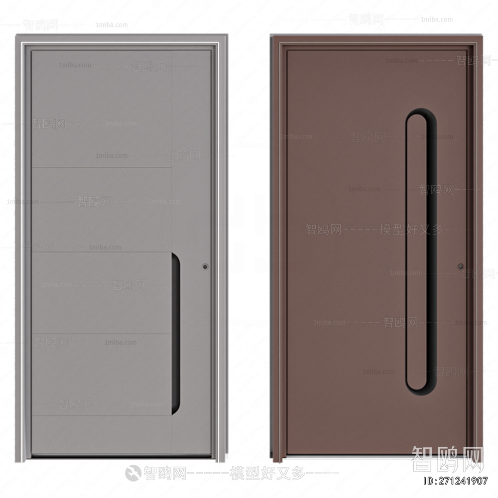 Modern Single Door