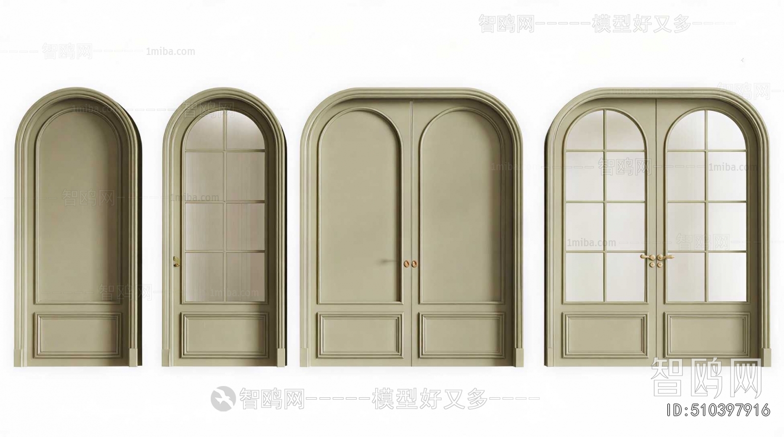 French Style Single Door