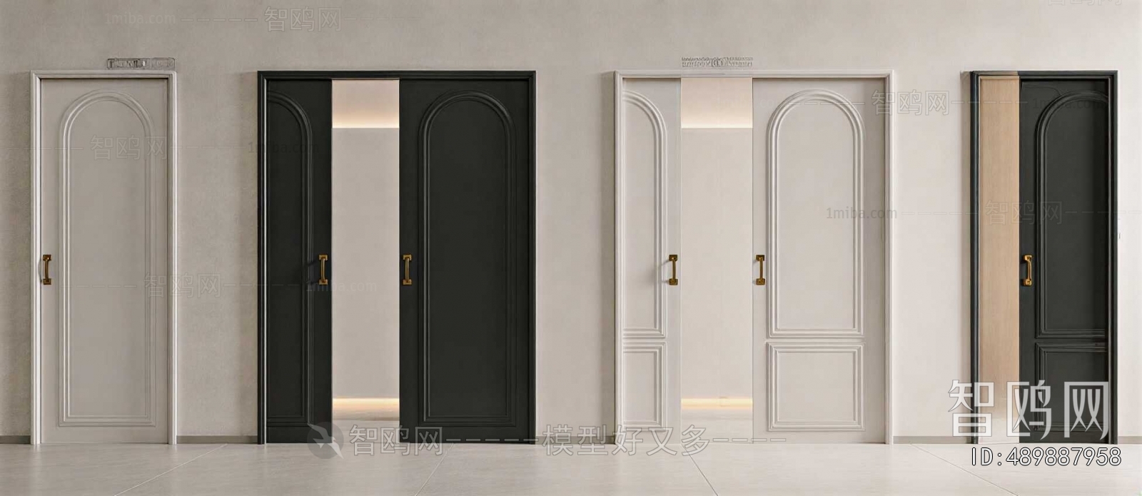 French Style Single Door