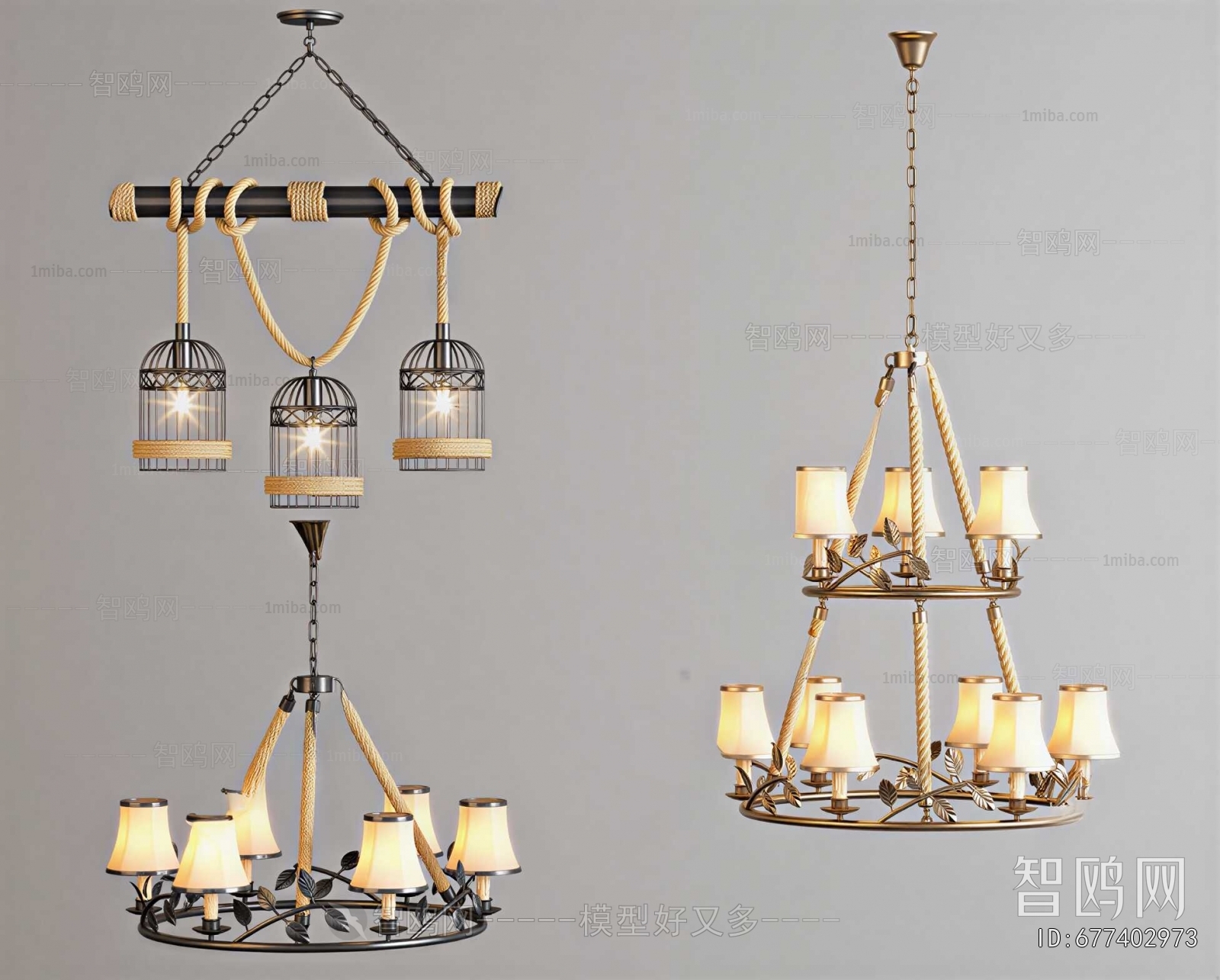 Industrial Style Droplight
