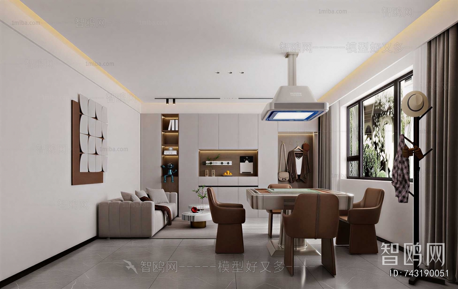 Modern Chess And Card Room