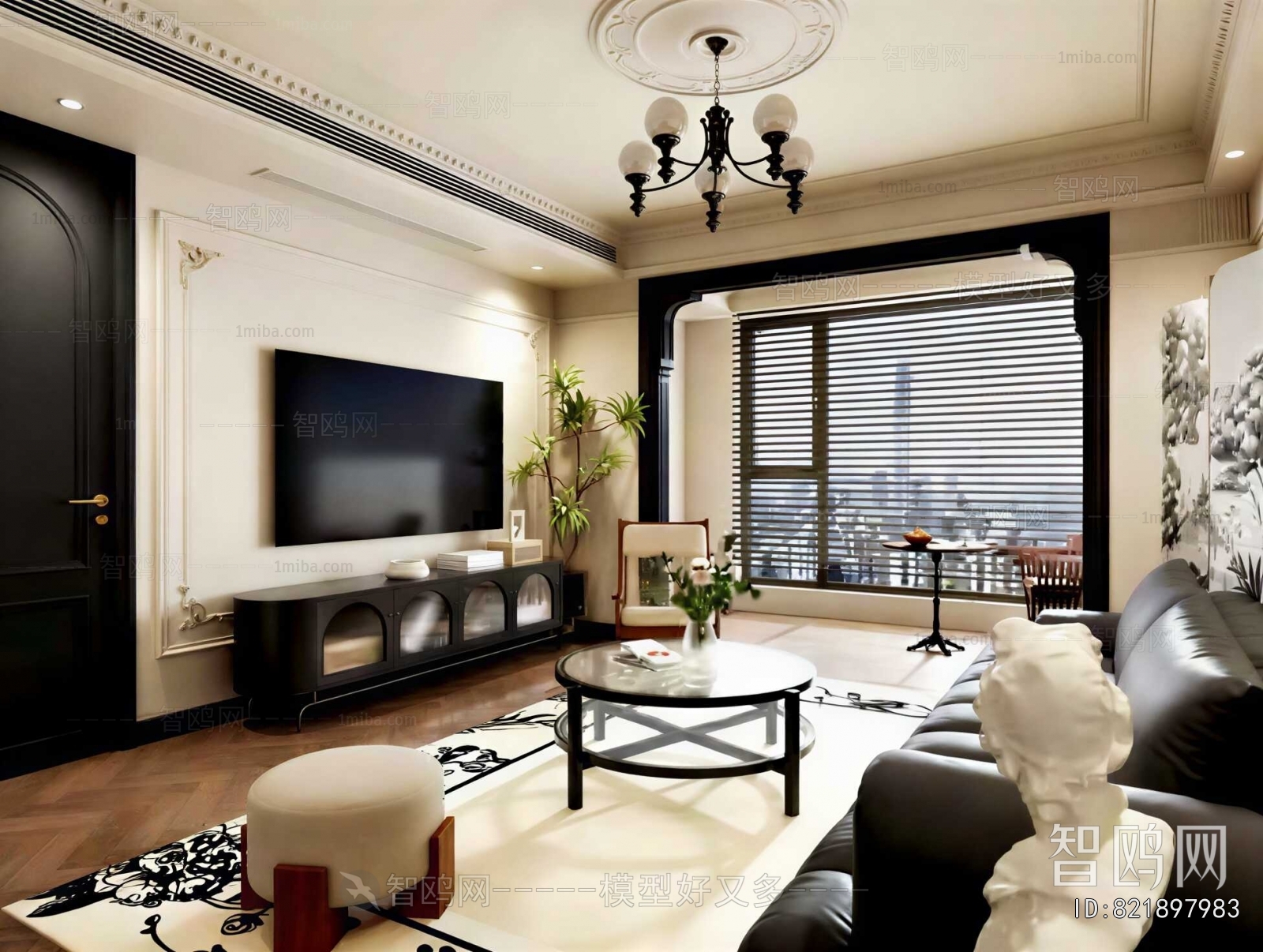 French Style A Living Room