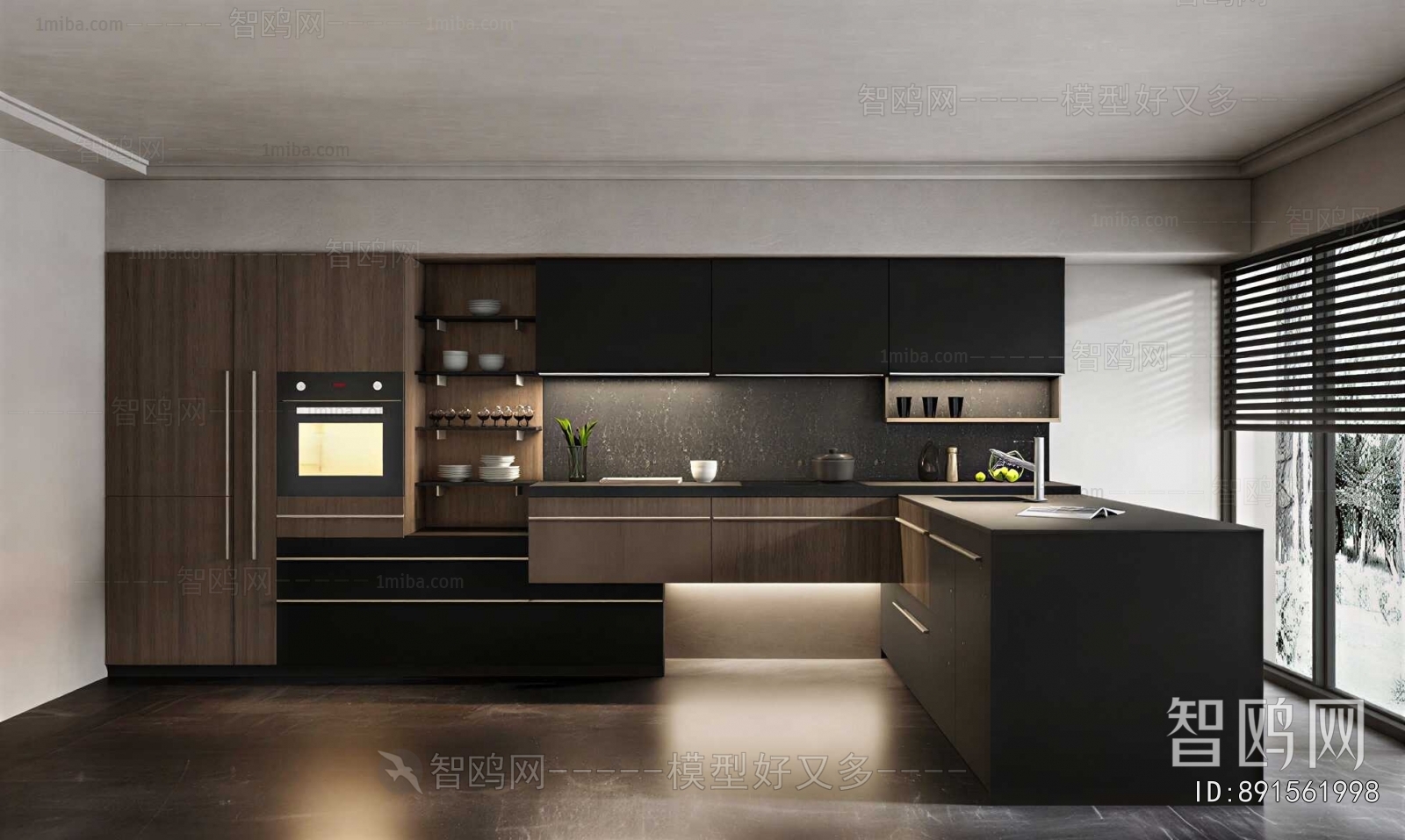 Modern The Kitchen