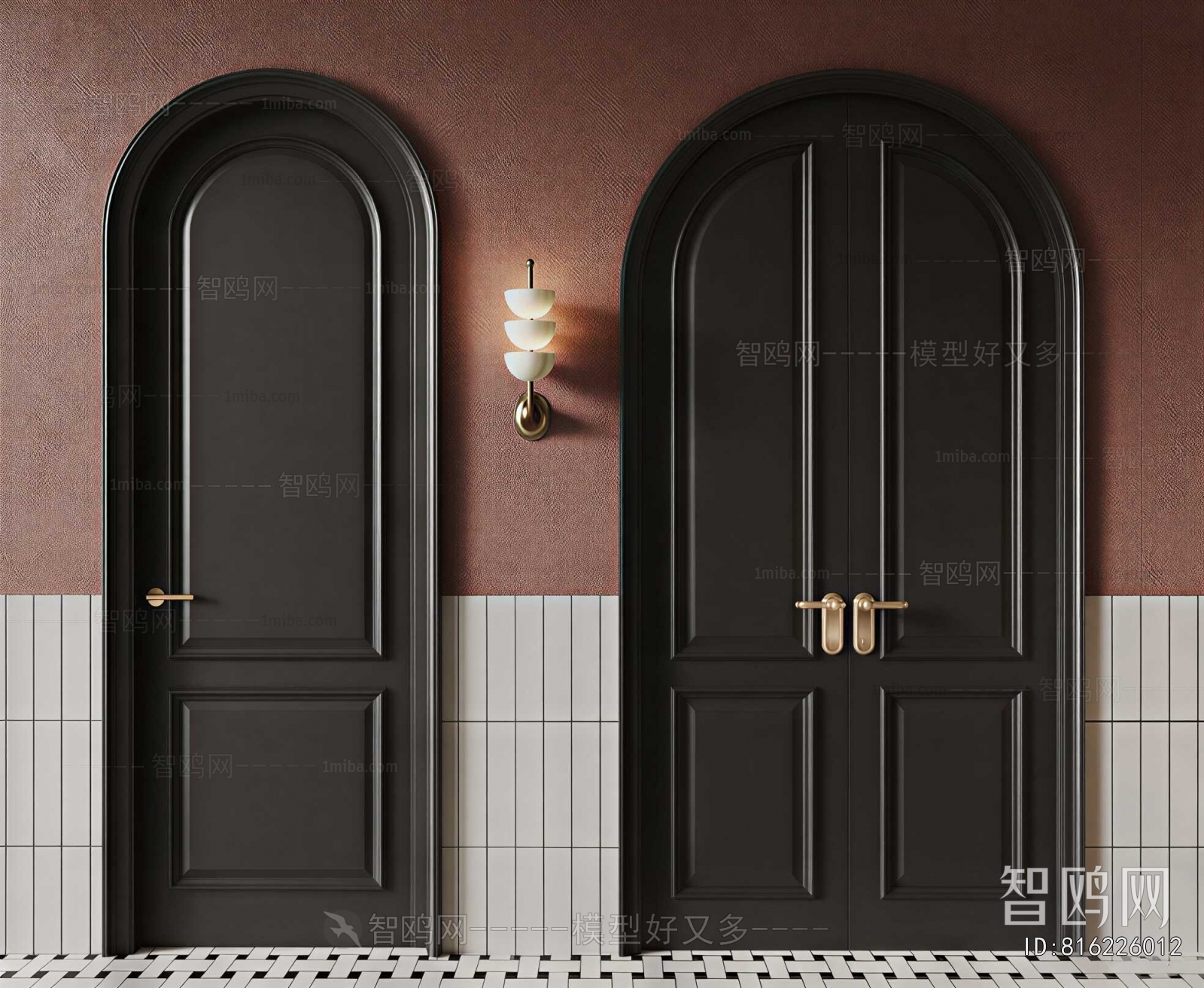 French Style Double Door