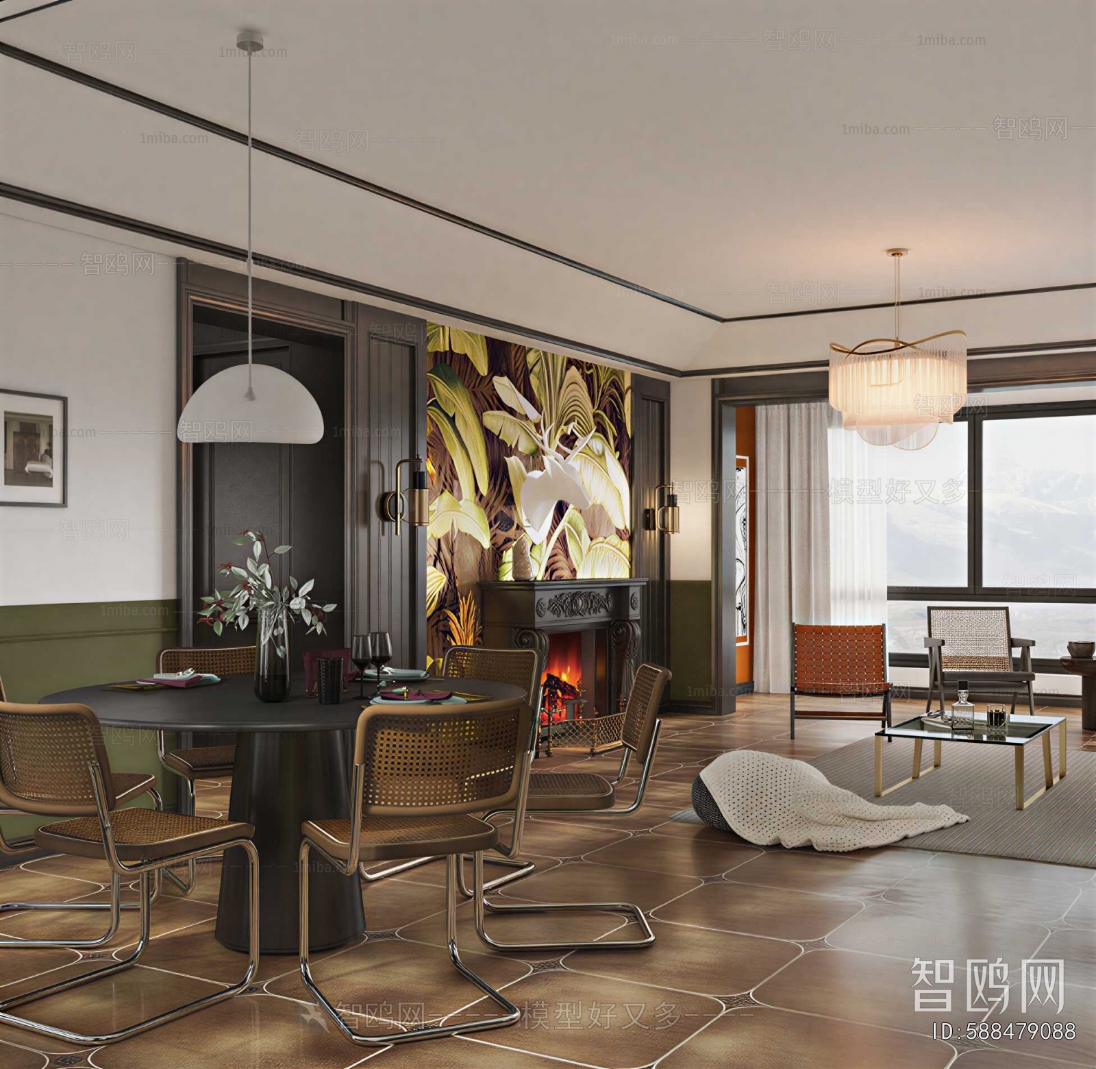 American Style Bedroom