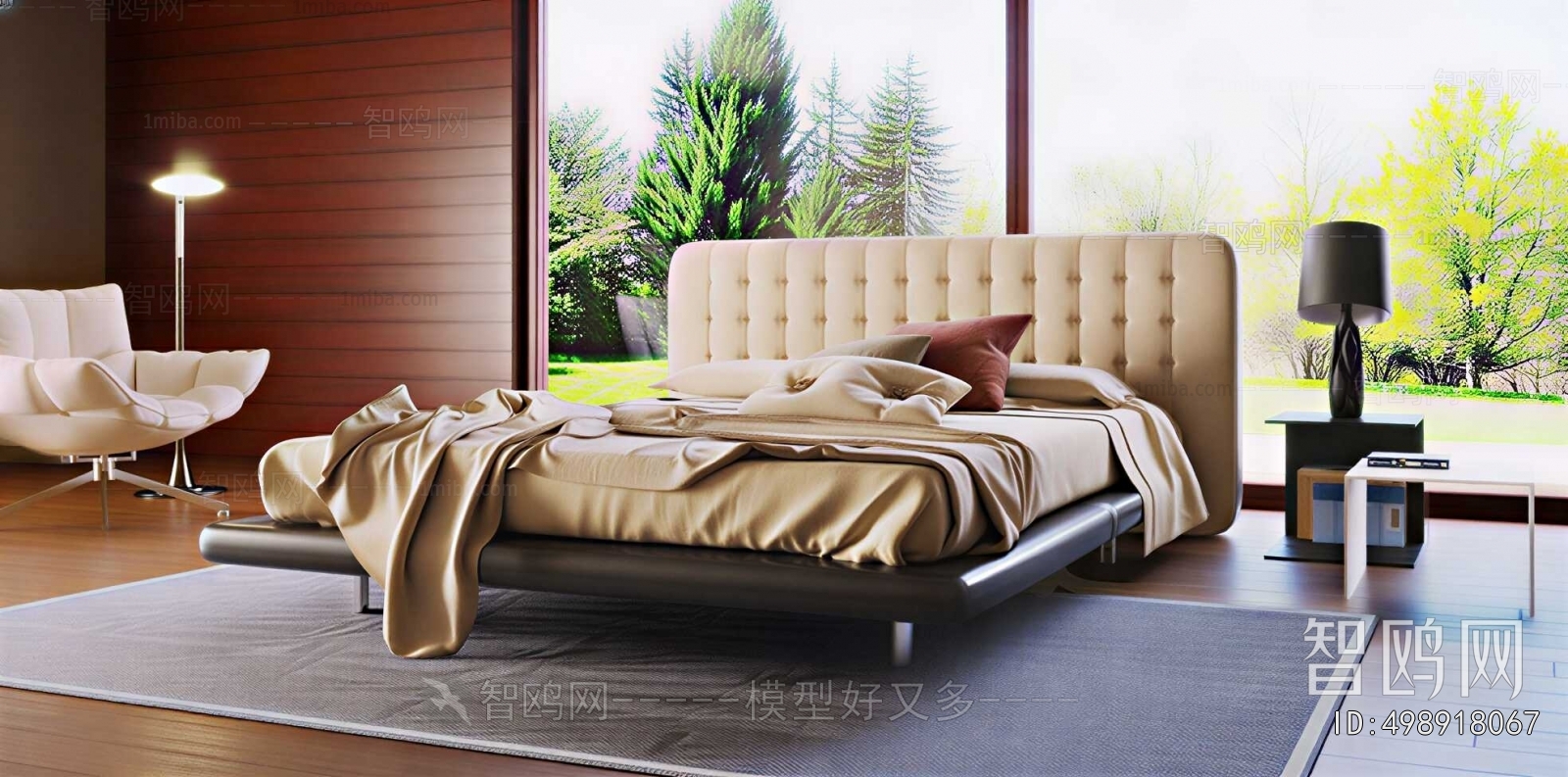 Modern Double Bed