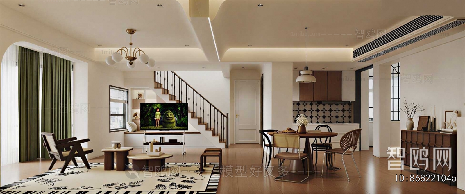 French Style A Living Room