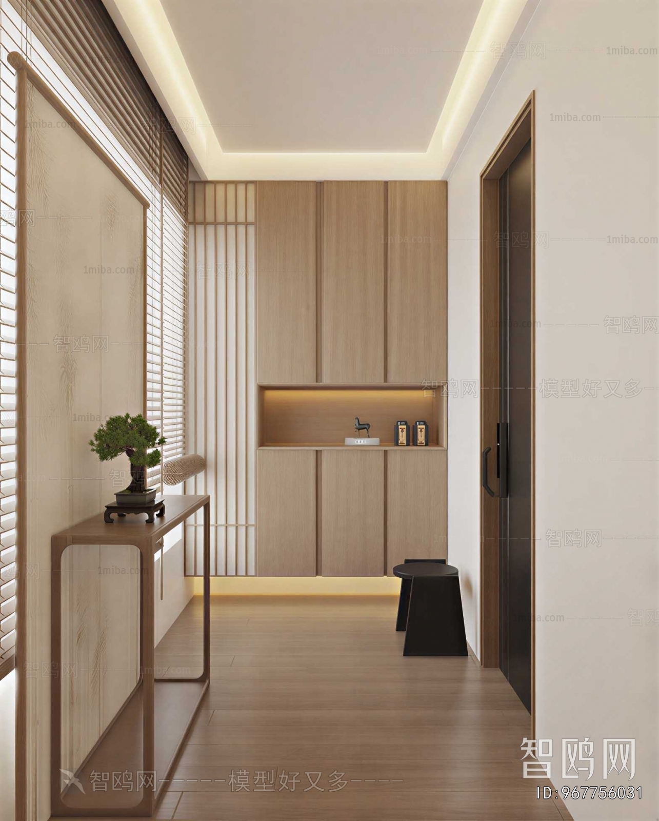 New Chinese Style Hallway