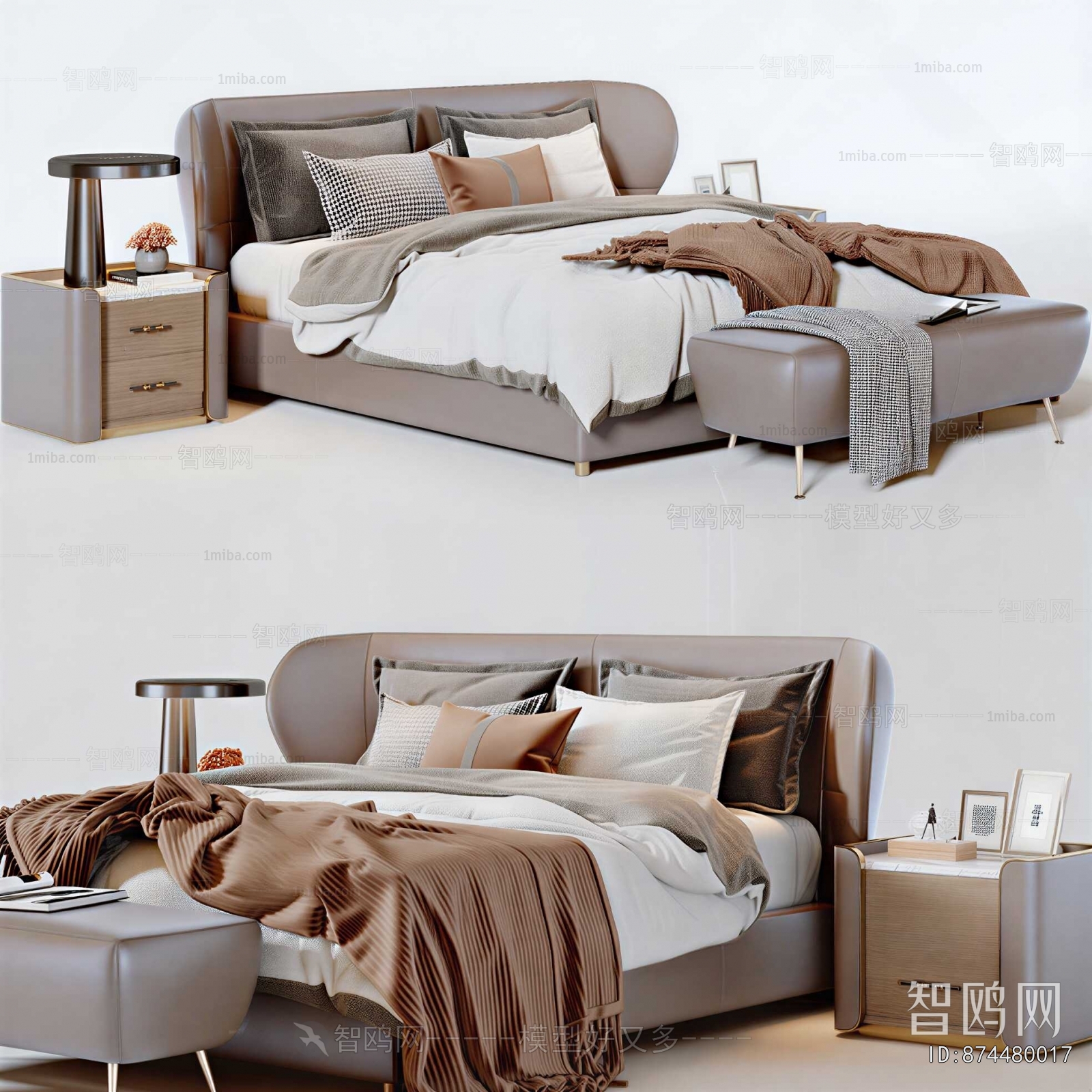 Modern Double Bed
