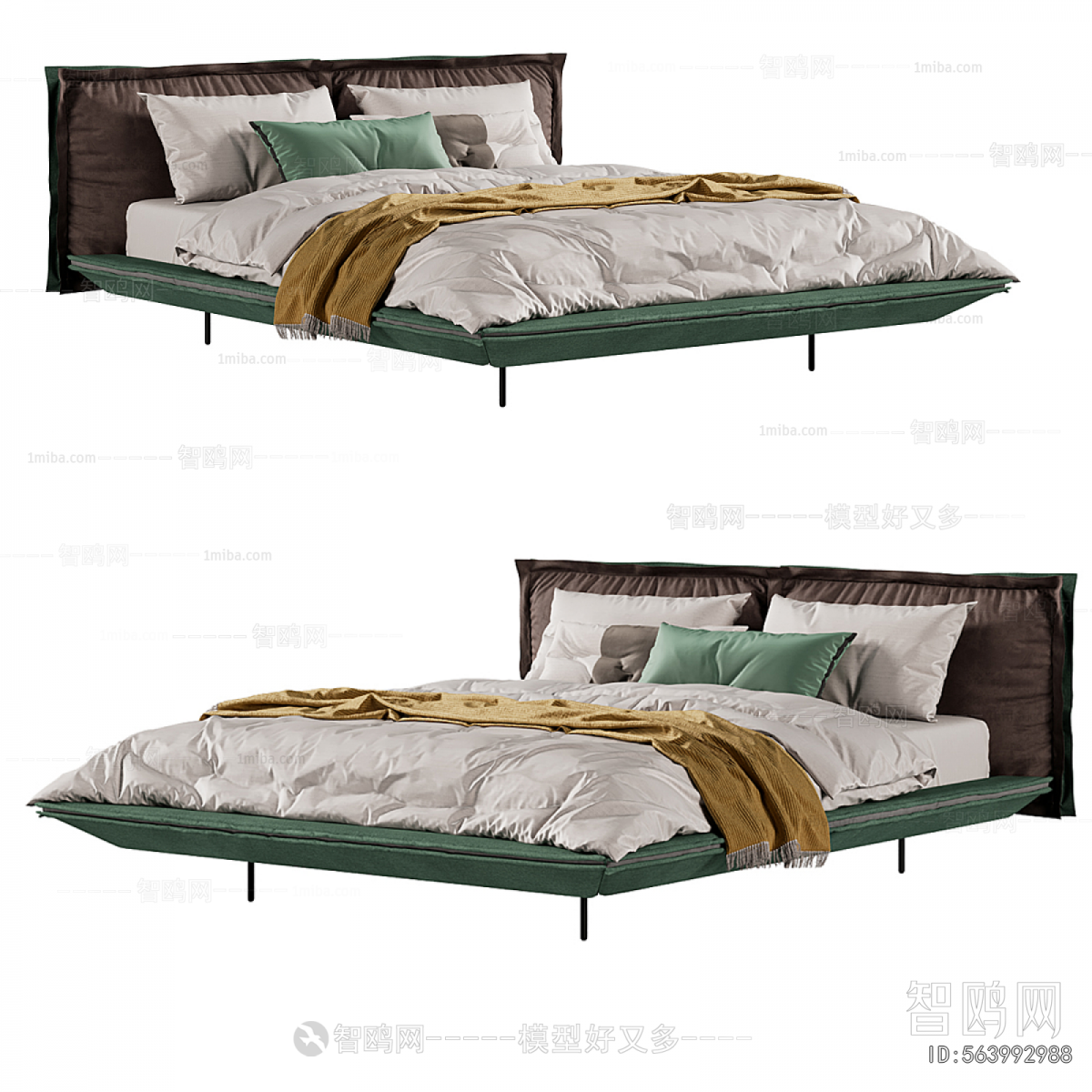 Modern Double Bed