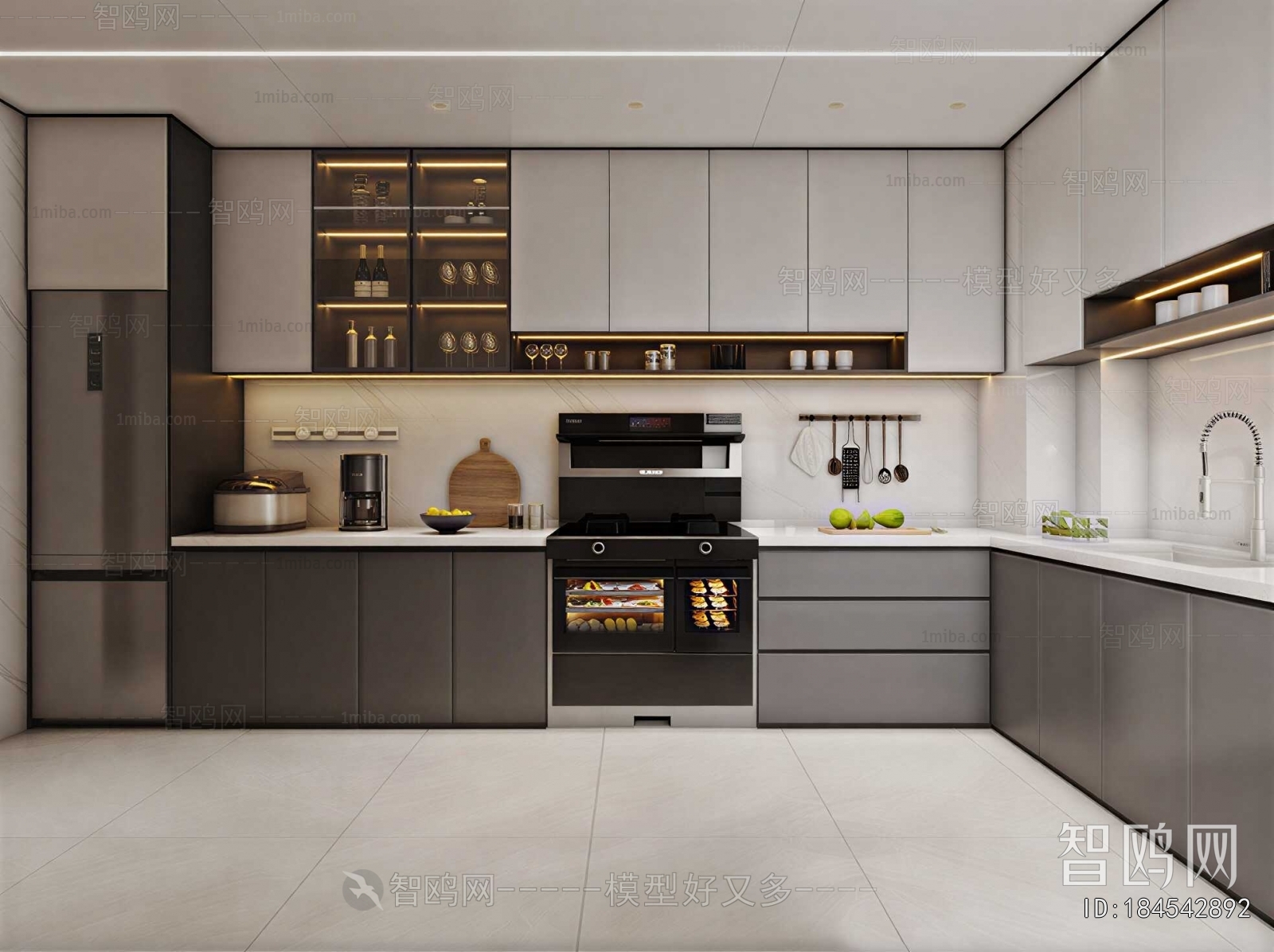 Modern The Kitchen