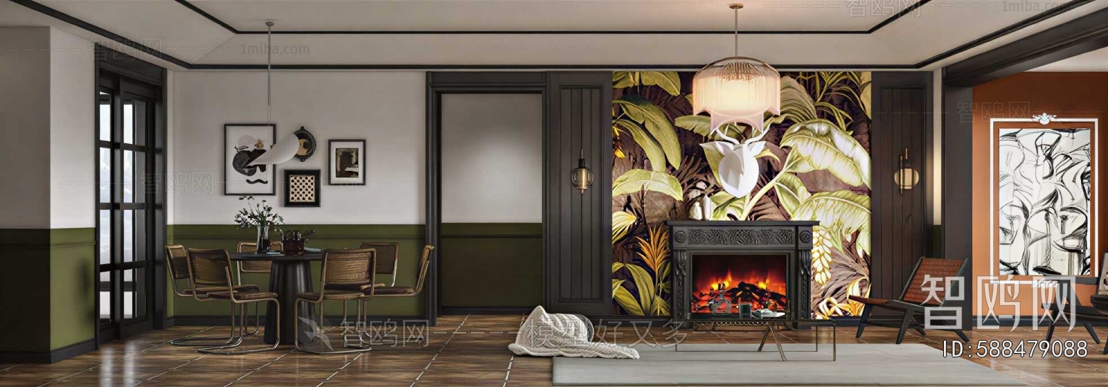 American Style Bedroom