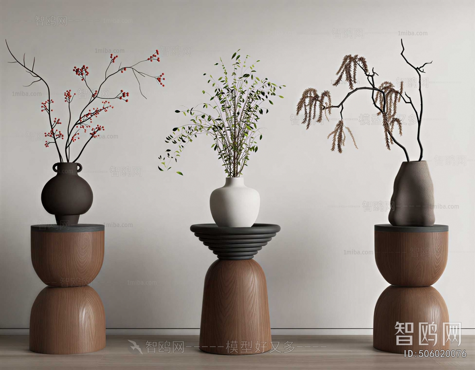 Wabi-sabi Style Dried Branch