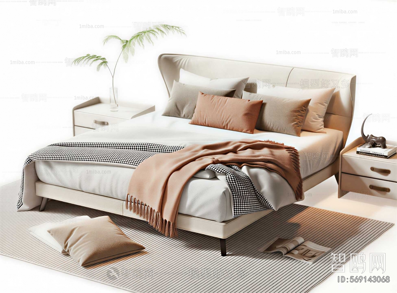 Modern Double Bed