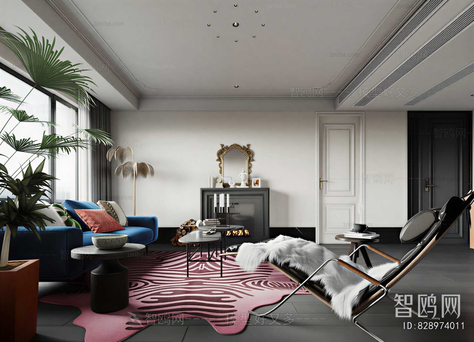 American Style A Living Room