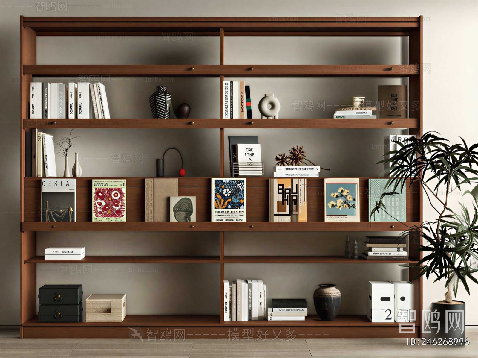 Nordic Style Bookcase