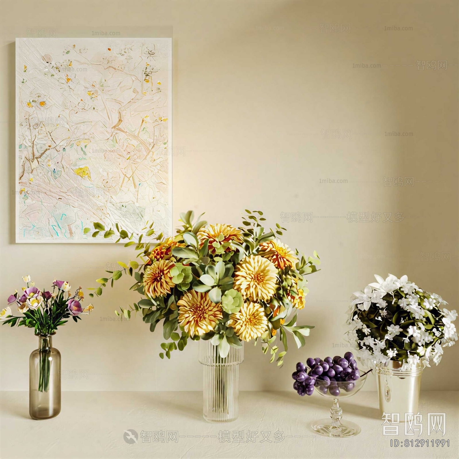 Modern Flower Arrangement