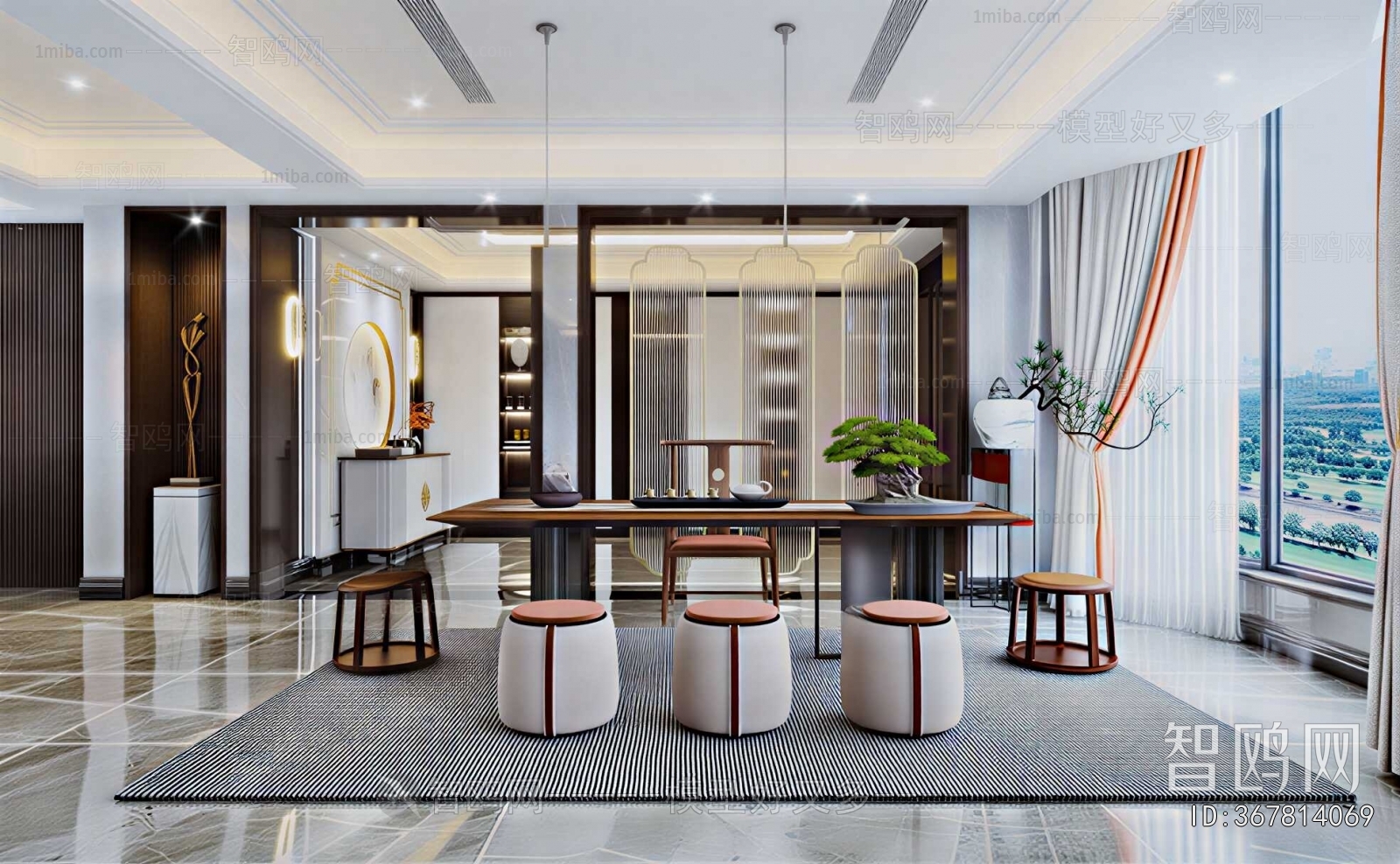 New Chinese Style Tea House