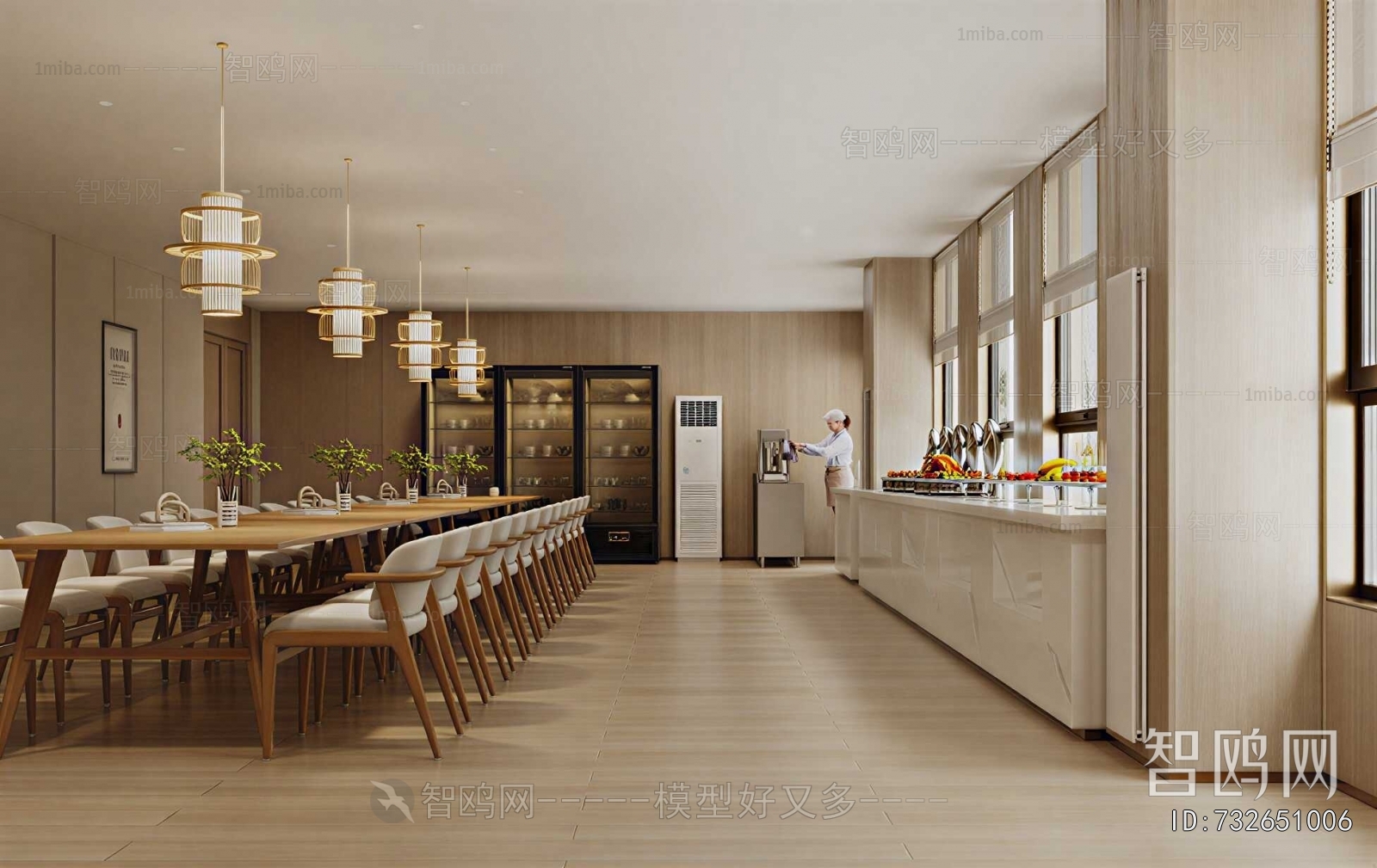 Modern Office Canteen