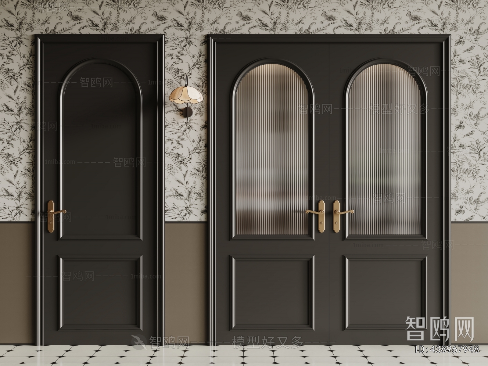 French Style Double Door