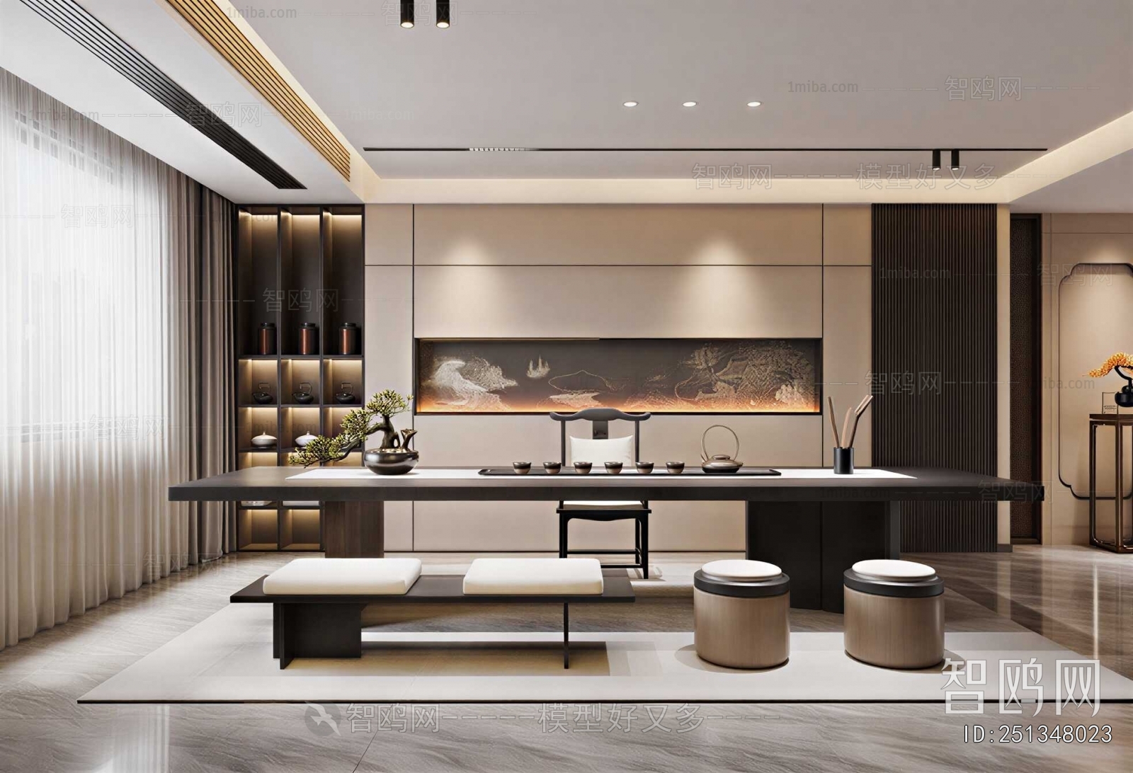 New Chinese Style Tea House