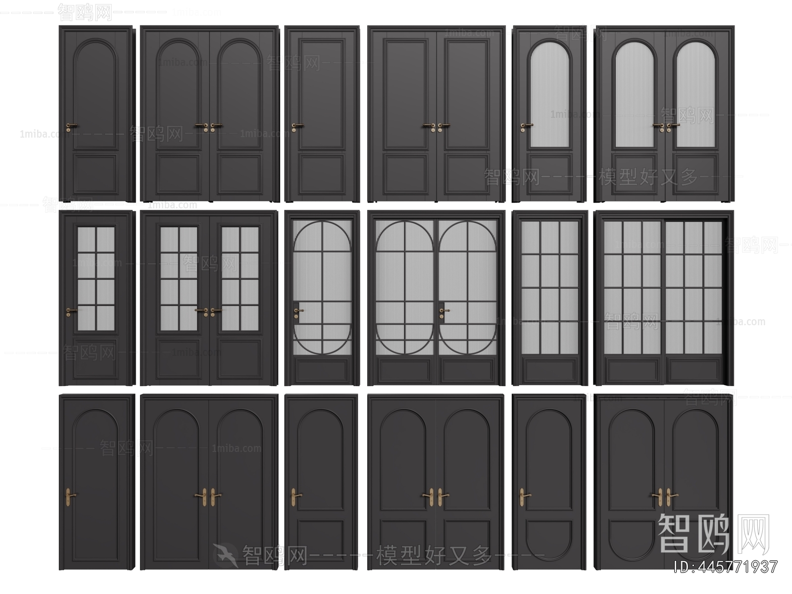 French Style Single Door