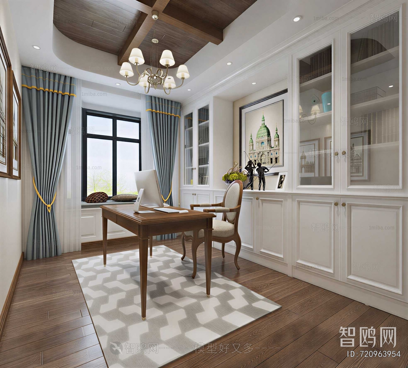 American Style Study Space