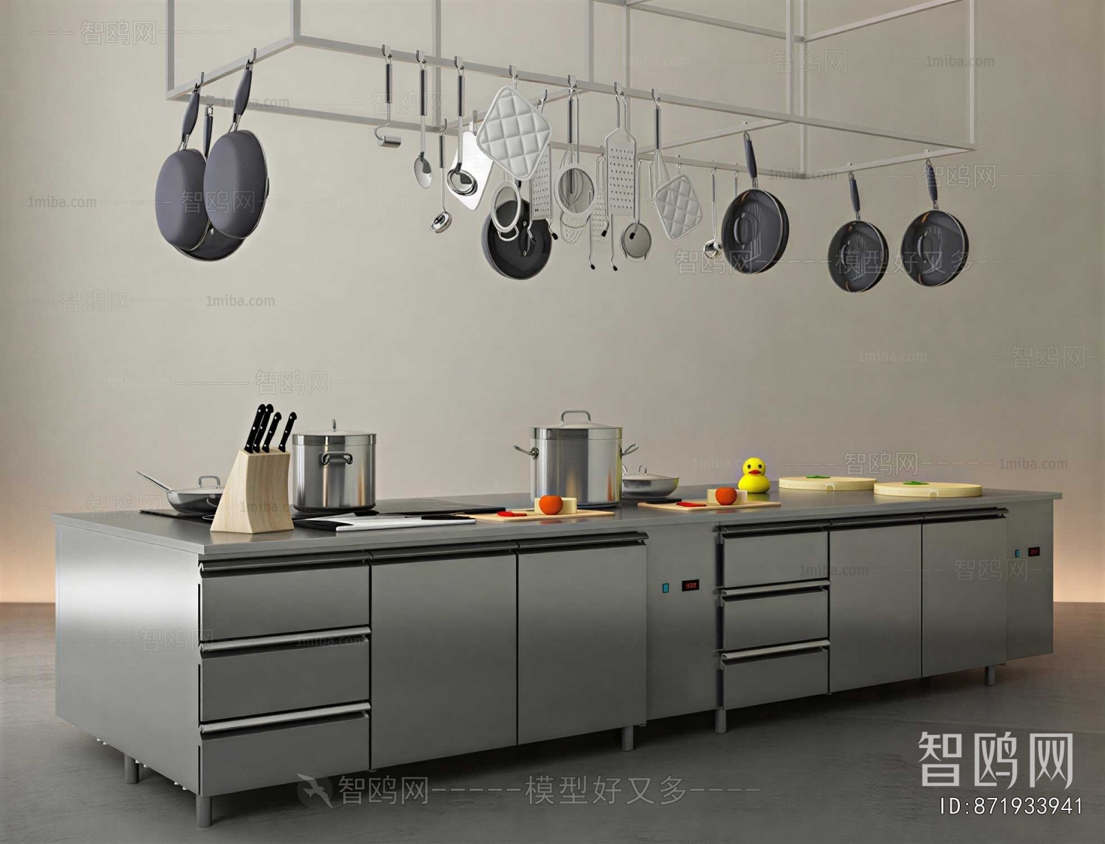 Modern Central Kitchen