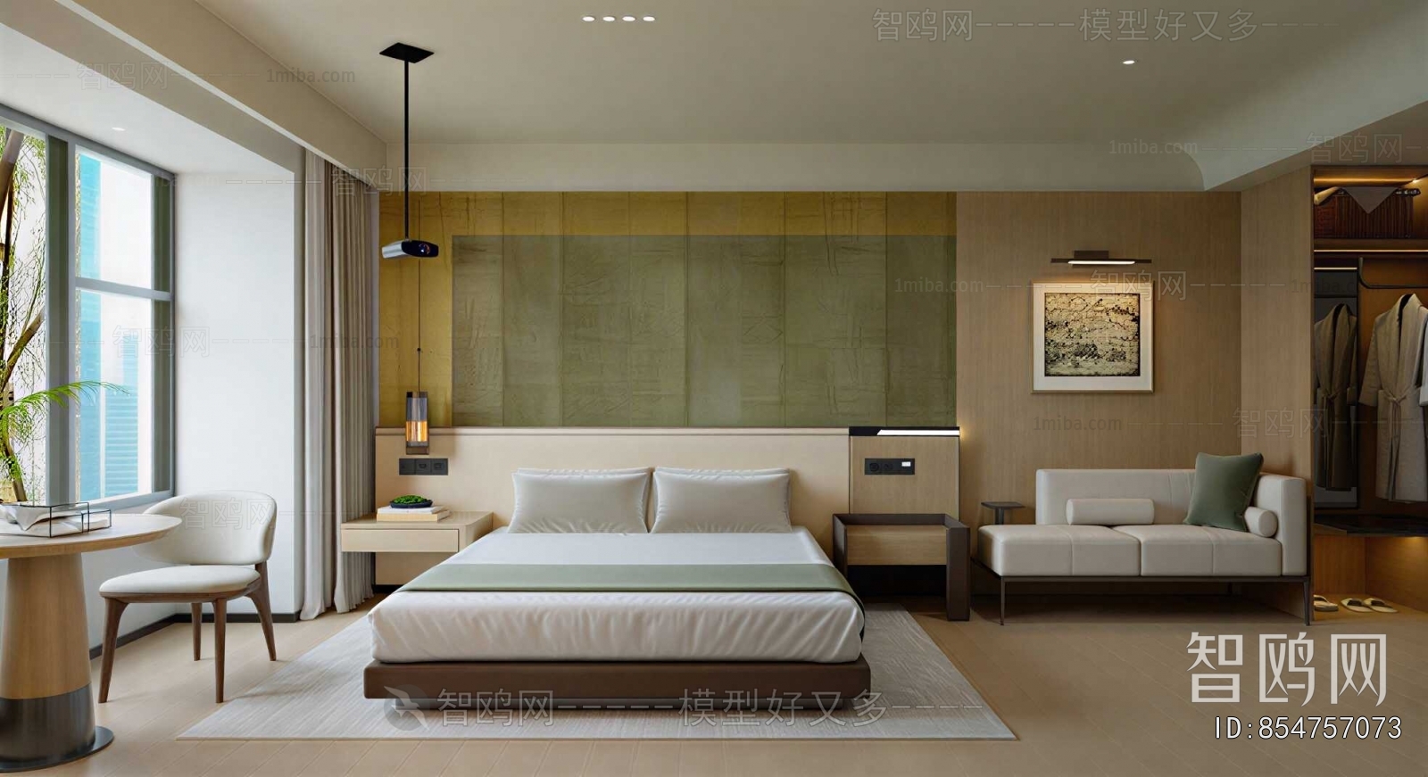 New Chinese Style Guest Room