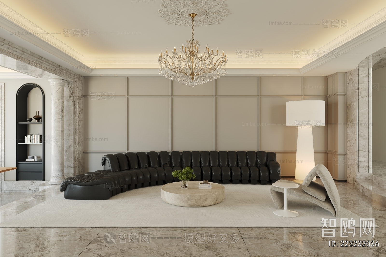 French Style A Living Room