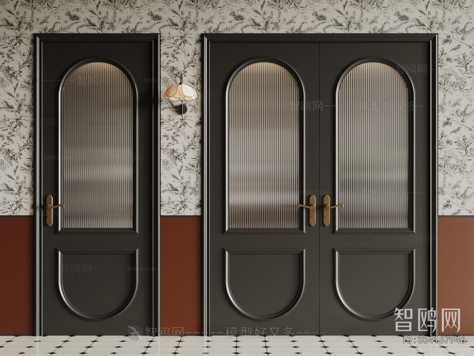 French Style Single Door