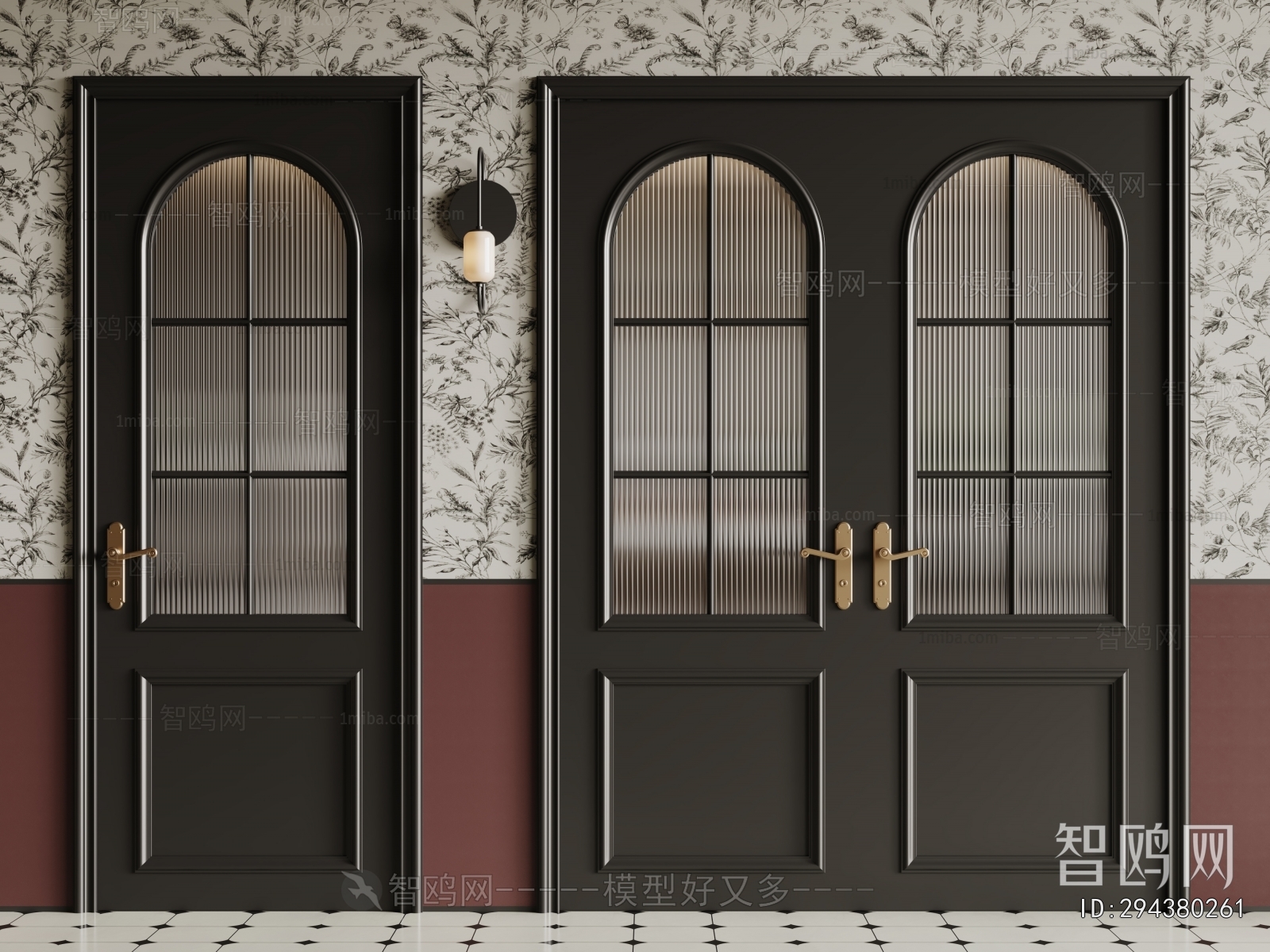 French Style Single Door