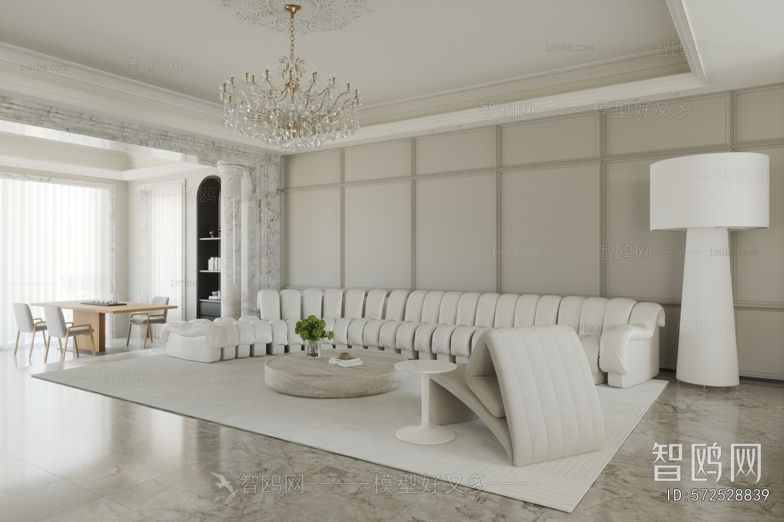 French Style A Living Room